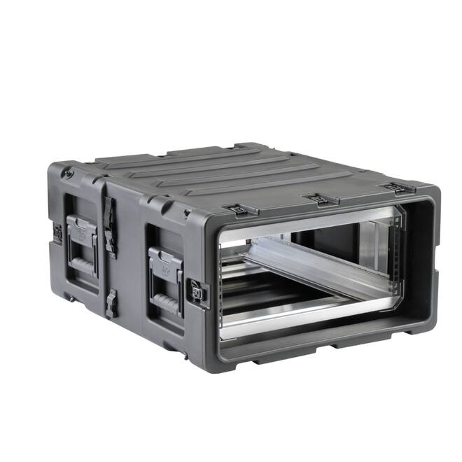 SKB - 3RR Serie - 4U Herausnehmbares Shock Rack - Schwarz - 24-Zoll Tief