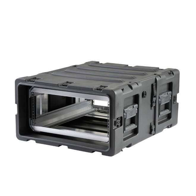 SKB - 3RR Serie - 4U Herausnehmbares Shock Rack - Schwarz - 24-Zoll Tief