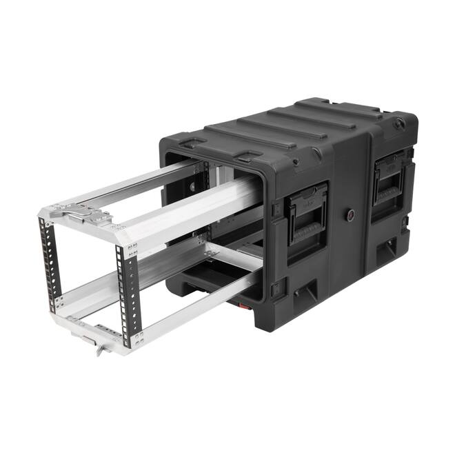 SKB - 3RR Series - 5U Halbes Shock Rack - Schwarz - 20-Zoll Tief