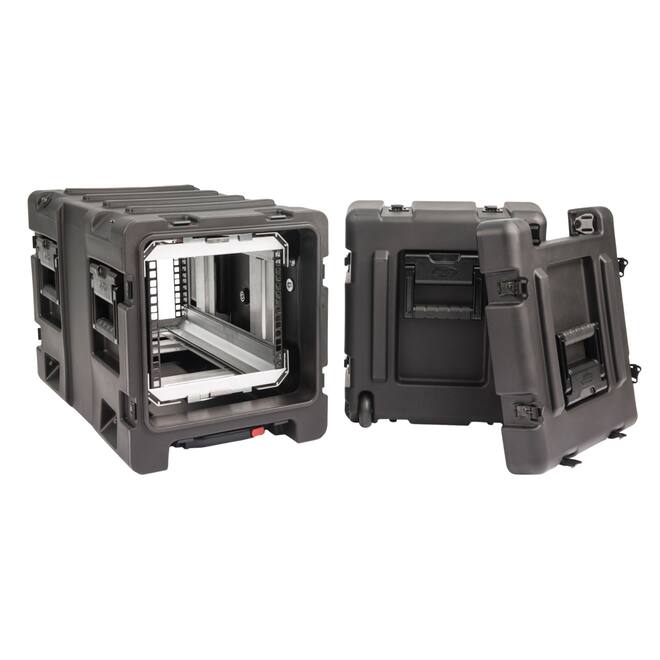 SKB - 3RR Series - 5U Halbes Shock Rack - Schwarz - 20-Zoll Tief