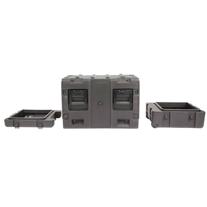 SKB - 3RR Series - 5U Halbes Shock Rack - Schwarz - 20-Zoll Tief