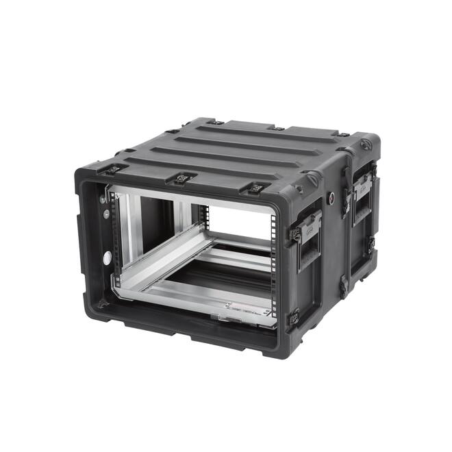 SKB - 3RR Serie - 6U Herausnehmbares Shock Rack - Schwarz - 20-Zoll Tief