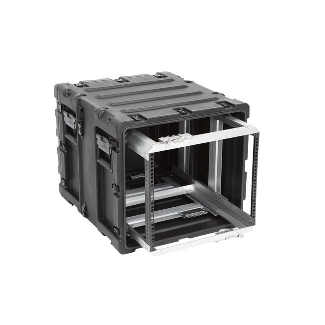 SKB - 3RR Serie - 9U Herausnehmbares Shock Rack - Schwarz - 20-Zoll Tief