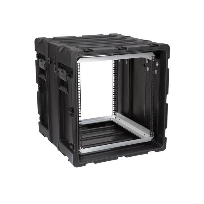 SKB - 3RS Serie - 11U Nicht-Herausnehmbares Shock Rack - Schwarz - 20-Zoll Tief