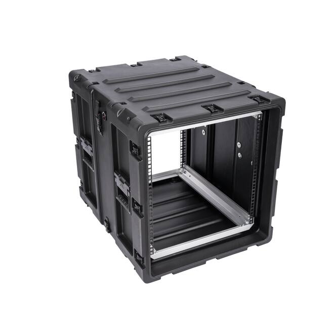 SKB - 3RS Serie - 11U Nicht-Herausnehmbares Shock Rack - Schwarz - 24-Zoll Tief