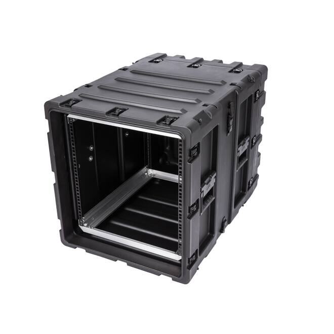 SKB - 3RS Serie - 11U Nicht-Herausnehmbares Shock Rack - Schwarz - 24-Zoll Tief