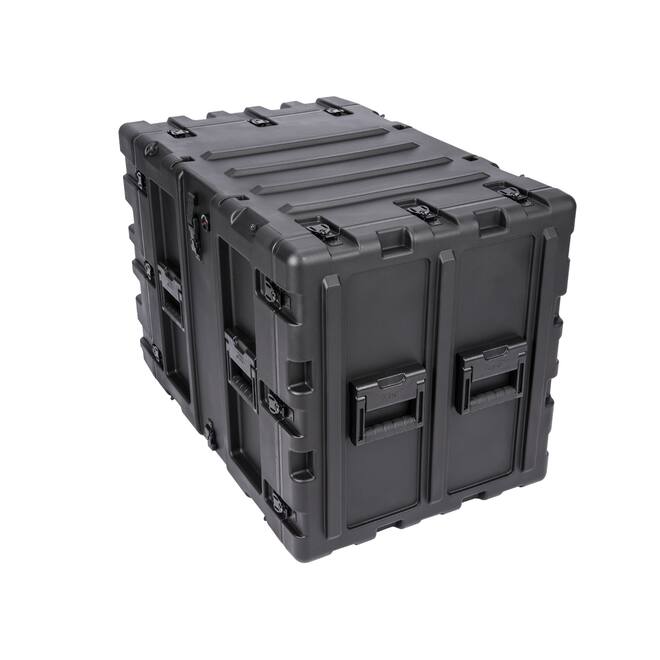 SKB - 3RS Serie - 11U Nicht-Herausnehmbares Shock Rack - Schwarz - 24-Zoll Tief