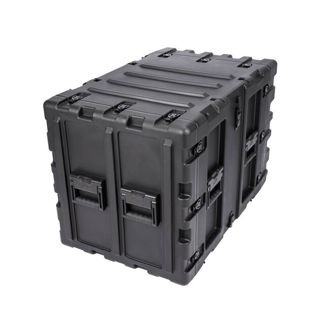 SKB - 3RS Serie - 11U Nicht-Herausnehmbares Shock Rack - Schwarz - 24-Zoll Tief