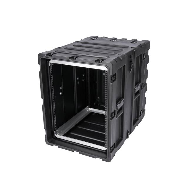 SKB - 3RS Serie - 14U Nicht-Herausnehmbares Shock Rack - Schwarz - 24-Zoll Tief