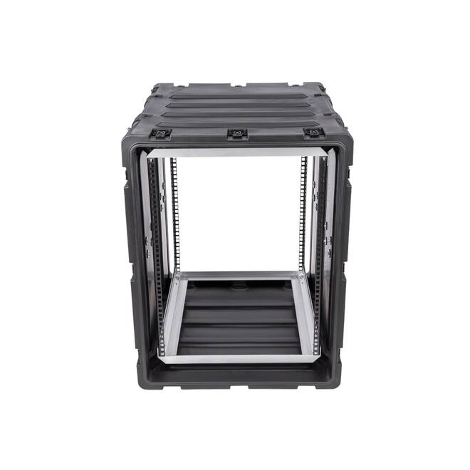 SKB - 3RS Serie - 14U Nicht-Herausnehmbares Shock Rack - Schwarz - 24-Zoll Tief
