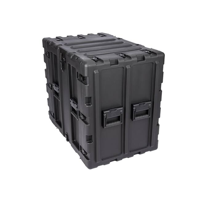 SKB - 3RS Serie - 14U Nicht-Herausnehmbares Shock Rack - Schwarz - 24-Zoll Tief