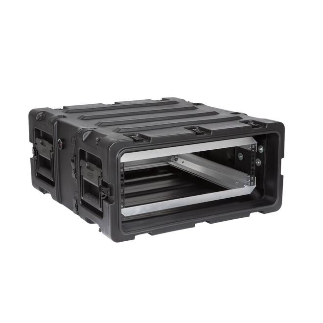 SKB - 3RS Serie - 3U Nicht-Herausnehmbares Shock Rack - Schwarz - 20-Zoll Tief
