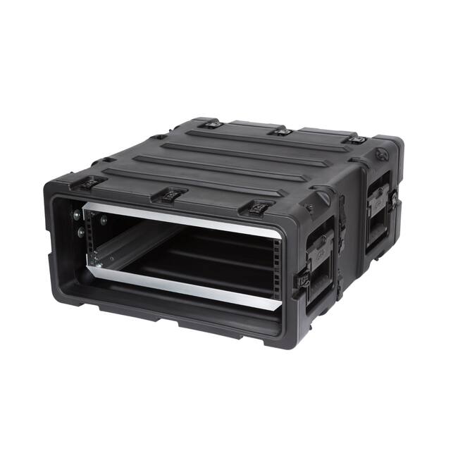 SKB - 3RS Serie - 3U Nicht-Herausnehmbares Shock Rack - Schwarz - 20-Zoll Tief