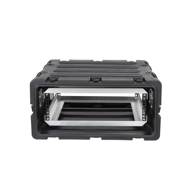 SKB - 3RS Serie - 3U Nicht-Herausnehmbares Shock Rack - Schwarz - 20-Zoll Tief