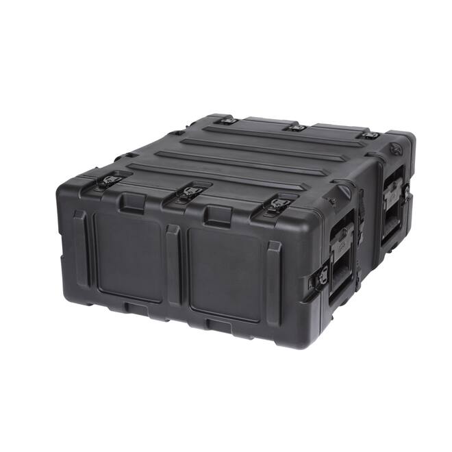 SKB - 3RS Serie - 3U Nicht-Herausnehmbares Shock Rack - Schwarz - 20-Zoll Tief