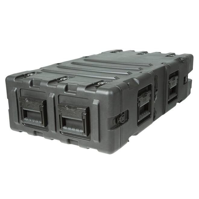 SKB - 3RS Serie - 3U Nicht-Herausnehmbares Shock Rack - Schwarz - 30-Zoll Tief