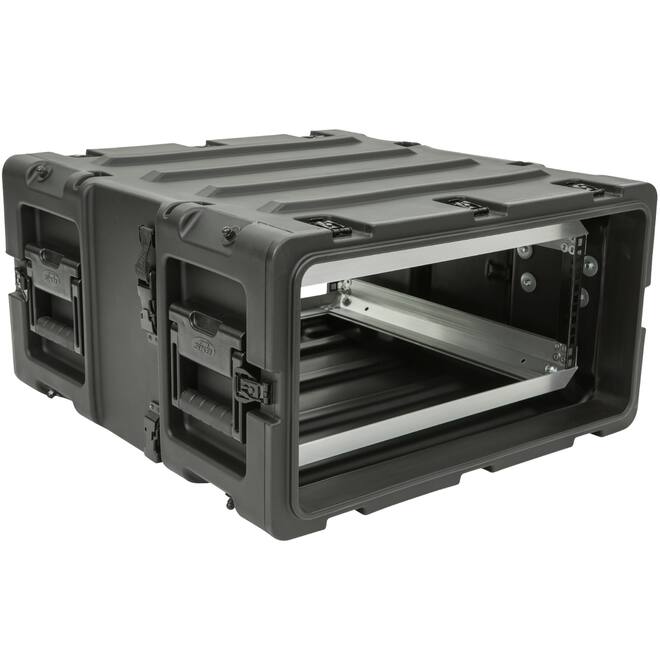 SKB - 3RS Serie - 4U Nicht-Herausnehmbares Shock Rack - Schwarz - 20-Zoll Tief