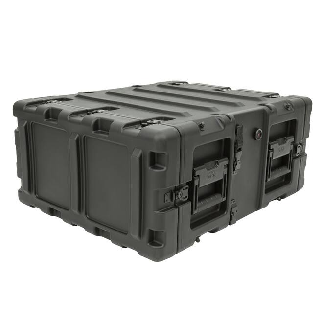 SKB - 3RS Serie - 4U Nicht-Herausnehmbares Shock Rack - Schwarz - 20-Zoll Tief