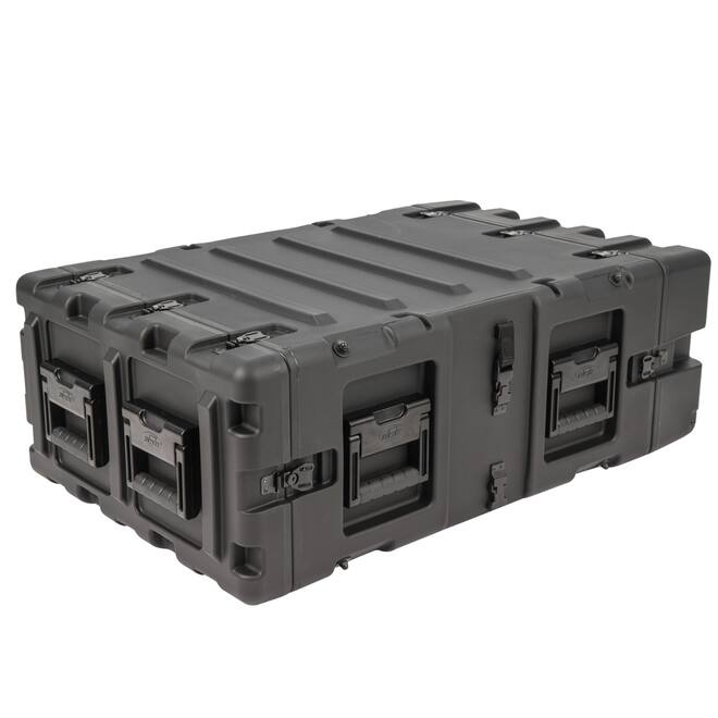 SKB - 3RS Serie - 4U Nicht-Herausnehmbares Shock Rack - Schwarz - 24-Zoll Tief