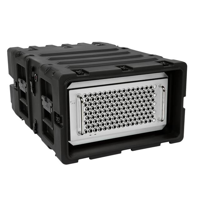 SKB - 3RS Serie - 5U Nicht-Herausnehmbares Shock Rack - Schwarz - 24-Zoll Tief