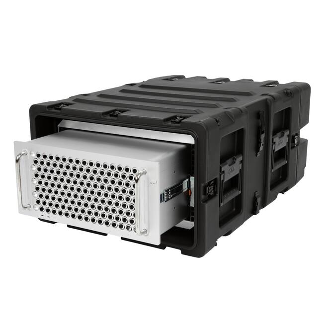 SKB - 3RS Serie - 5U Nicht-Herausnehmbares Shock Rack - Schwarz - 24-Zoll Tief