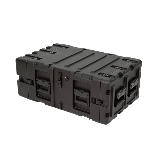 SKB - 3RS Serie - 5U Nicht-Herausnehmbares Shock Rack - Schwarz - 24-Zoll Tief
