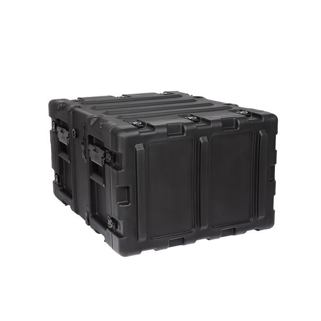 SKB - 3RS Serie - 6U Nicht-Herausnehmbares Shock Rack - Schwarz - 20-Zoll Tief