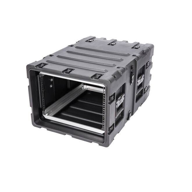 SKB - 3RS Serie - 7U Nicht-Herausnehmbares Shock Rack - Schwarz - 24-Zoll Tief