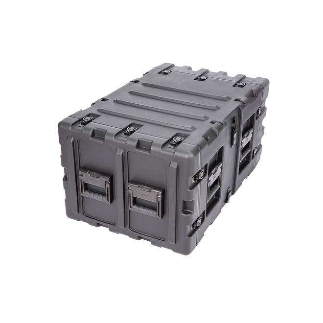 SKB - 3RS Serie - 7U Nicht-Herausnehmbares Shock Rack - Schwarz - 24-Zoll Tief
