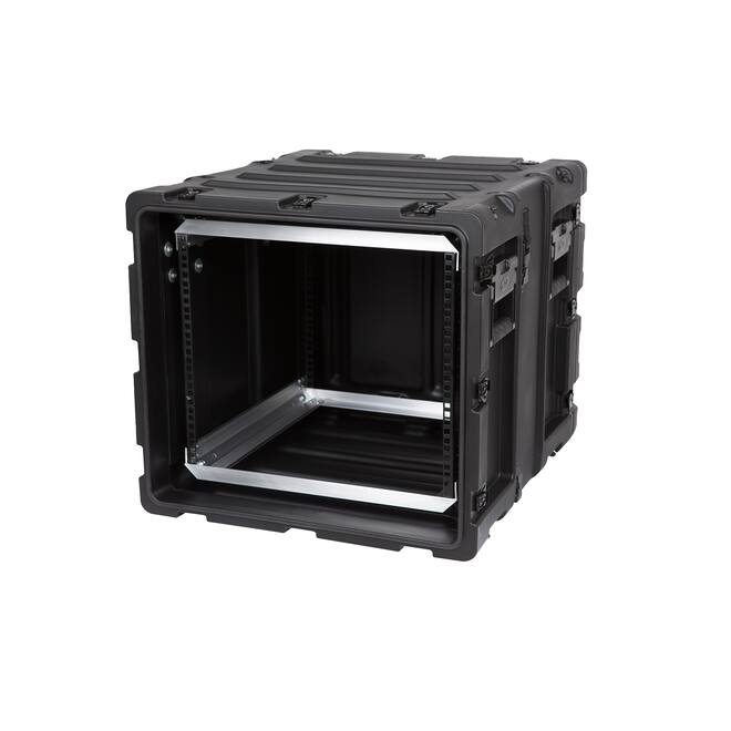SKB - 3RS Serie - 9U Nicht-Herausnehmbares Shock Rack - Schwarz - 20-Zoll Tief