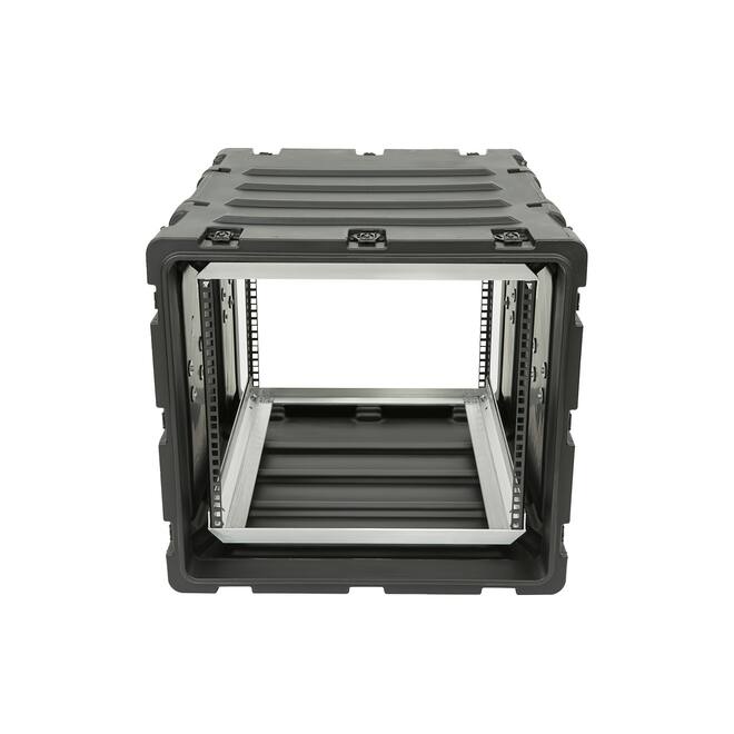 SKB - 3RS Serie - 9U Nicht-Herausnehmbares Shock Rack - Schwarz - 24-Zoll Tief