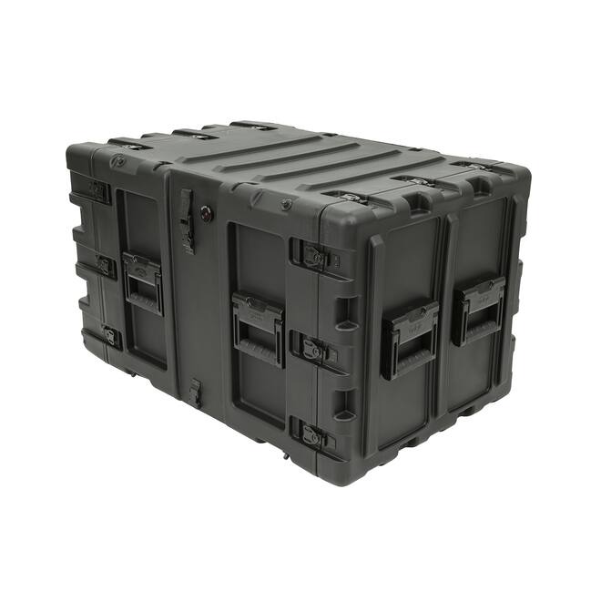SKB - 3RS Serie - 9U Nicht-Herausnehmbares Shock Rack - Schwarz - 24-Zoll Tief