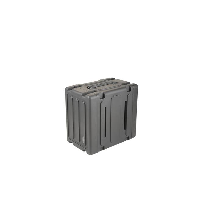 SKB - rSeries - 6U Rolling Shock Rack - Schwarz - 20-Zoll Tief - mit Rollen