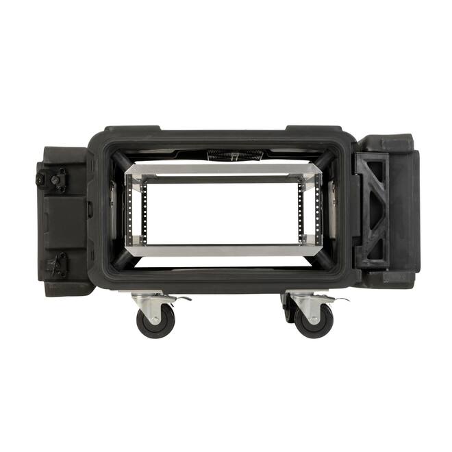 SKB - rSeries - 4U Shock Rack - Schwarz - 30-Zoll Tief - mit Rollen