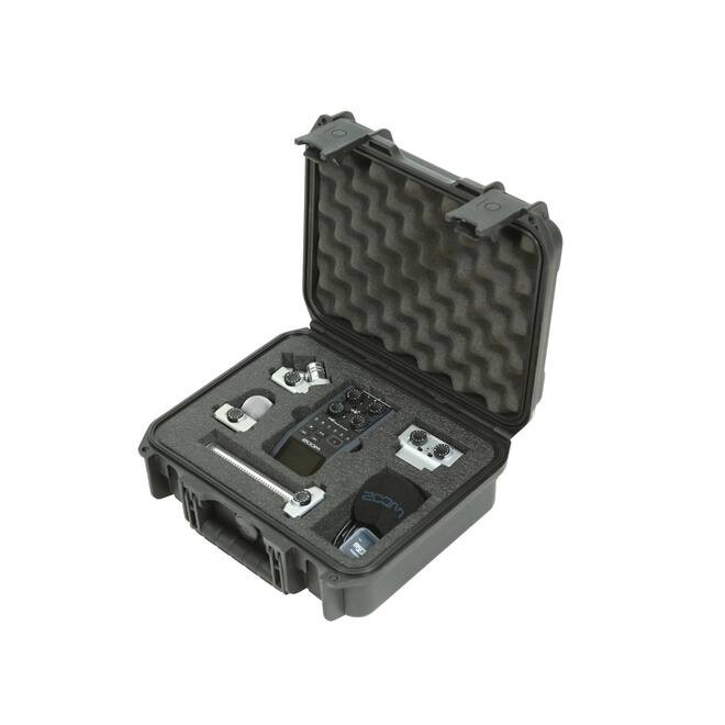 SKB - iSeries 1209-4 - Wasserdichter Koffer - Zoom H6 Broadcast Recorder Kit Einlage