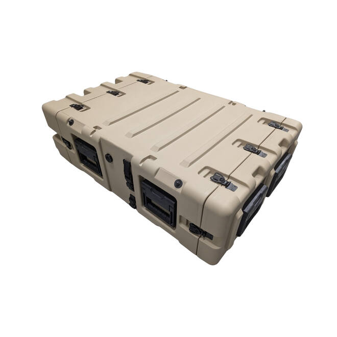 SKB - 3RR Serie - 3U Herausnehmbares Shock Rack - Beige - 24-Zoll Tief