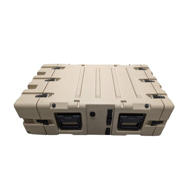 SKB - 3RR Serie - 3U Herausnehmbares Shock Rack - Beige - 24-Zoll Tief