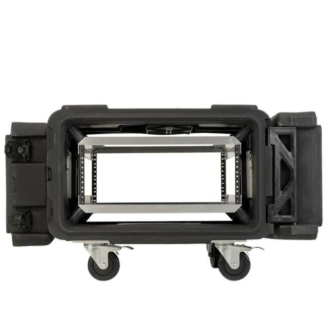 SKB - rSeries - 4U Shock Rack - Grün - 30-Zoll Tief - mit Rollen