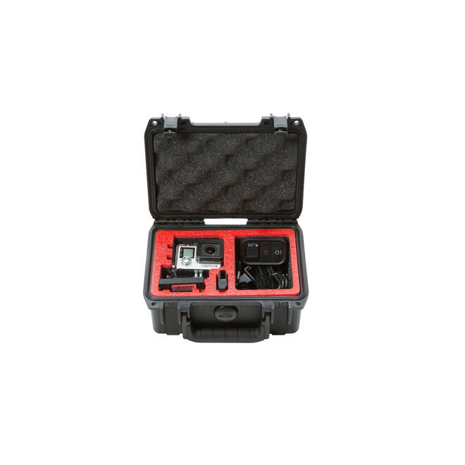 SKB - iSeries 0705-3 - Wasserdichter Koffer - Schwarz - GoPro Einlage