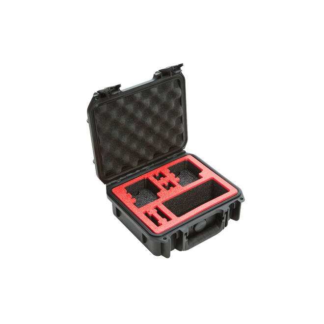 SKB – iSeries – Wasserdichter Koffer – Schwarz – Doppelte GoPro-Einlage