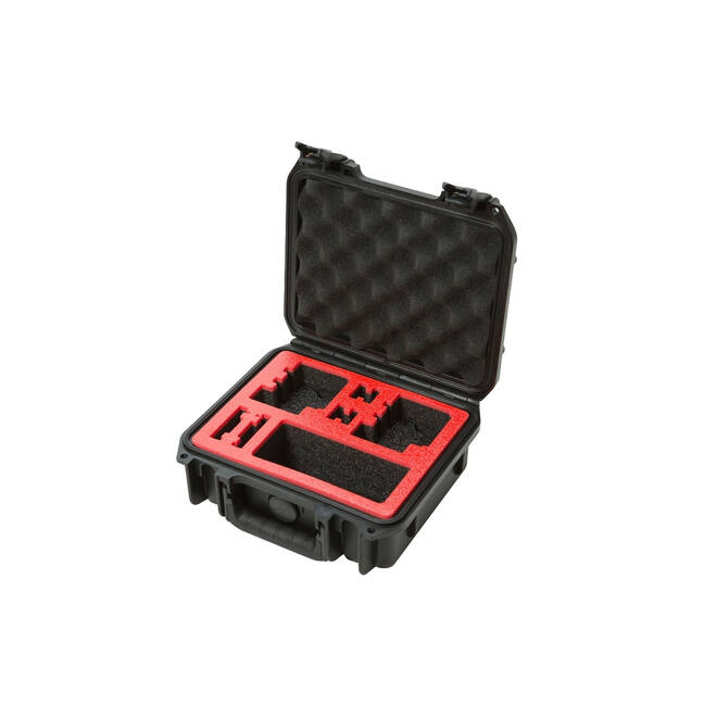 SKB – iSeries – Wasserdichter Koffer – Schwarz – Doppelte GoPro-Einlage