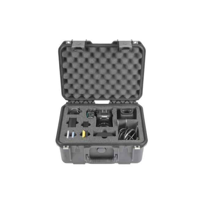 SKB – iSeries – Wasserdichter Koffer – Schwarz – Canon XC10-Einlage