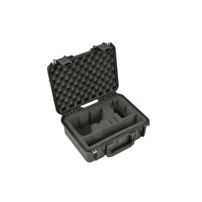 SKB – iSeries – Wasserdichter Koffer – Schwarz – Einlage für DSLR-Recorder-Kombination