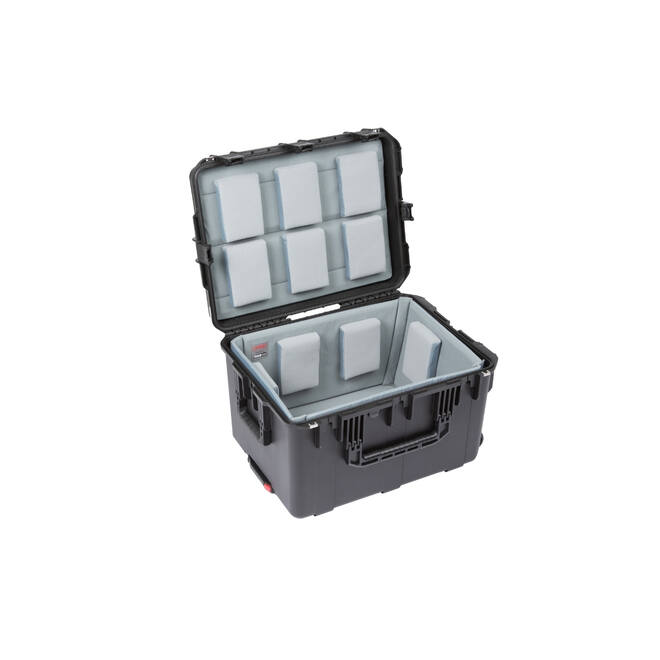 SKB – iSeries 2317-14 – Wasserdichter Koffer – Schwarz – mit Rollen – gefütterter Innenraum