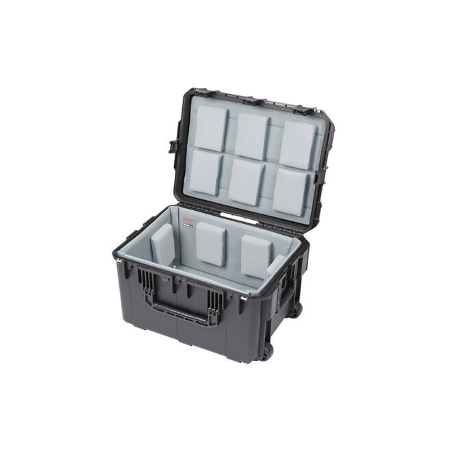 SKB – iSeries 2317-14 – Wasserdichter Koffer – Schwarz – mit Rollen – gefütterter Innenraum