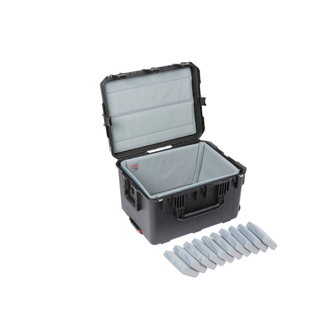 SKB – iSeries 2317-14 – Wasserdichter Koffer – Schwarz – mit Rollen – gefütterter Innenraum