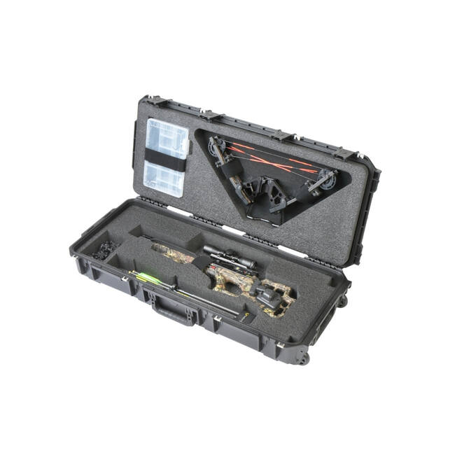 SKB – iSeries – Wasserdichter Armbrustkoffer – Schwarz – Herausnehmbare TenPoint-Armbrust-Einlage