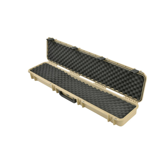 SKB – iSeries 4909 – Wasserdichter Koffer – Beige – Einfach-Einlage für Gewehre