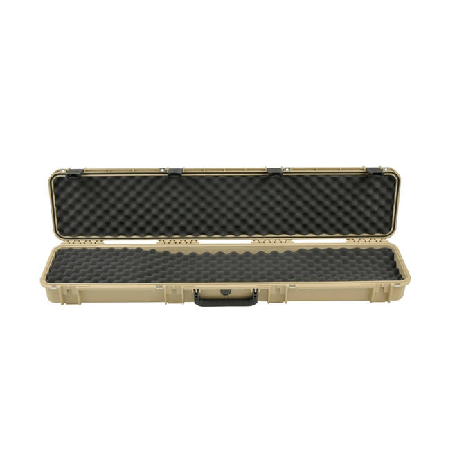SKB – iSeries 4909 – Wasserdichter Koffer – Beige – Einfach-Einlage für Gewehre
