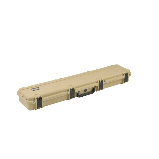 SKB – iSeries 4909 – Wasserdichter Koffer – Beige – Einfach-Einlage für Gewehre